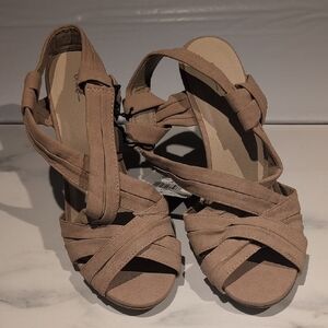George Tan Strappy Sandals